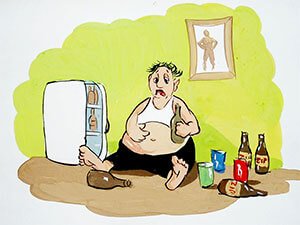 KARIKATURAÇYLARYŇ GÖZI BILEN: SAGLYK